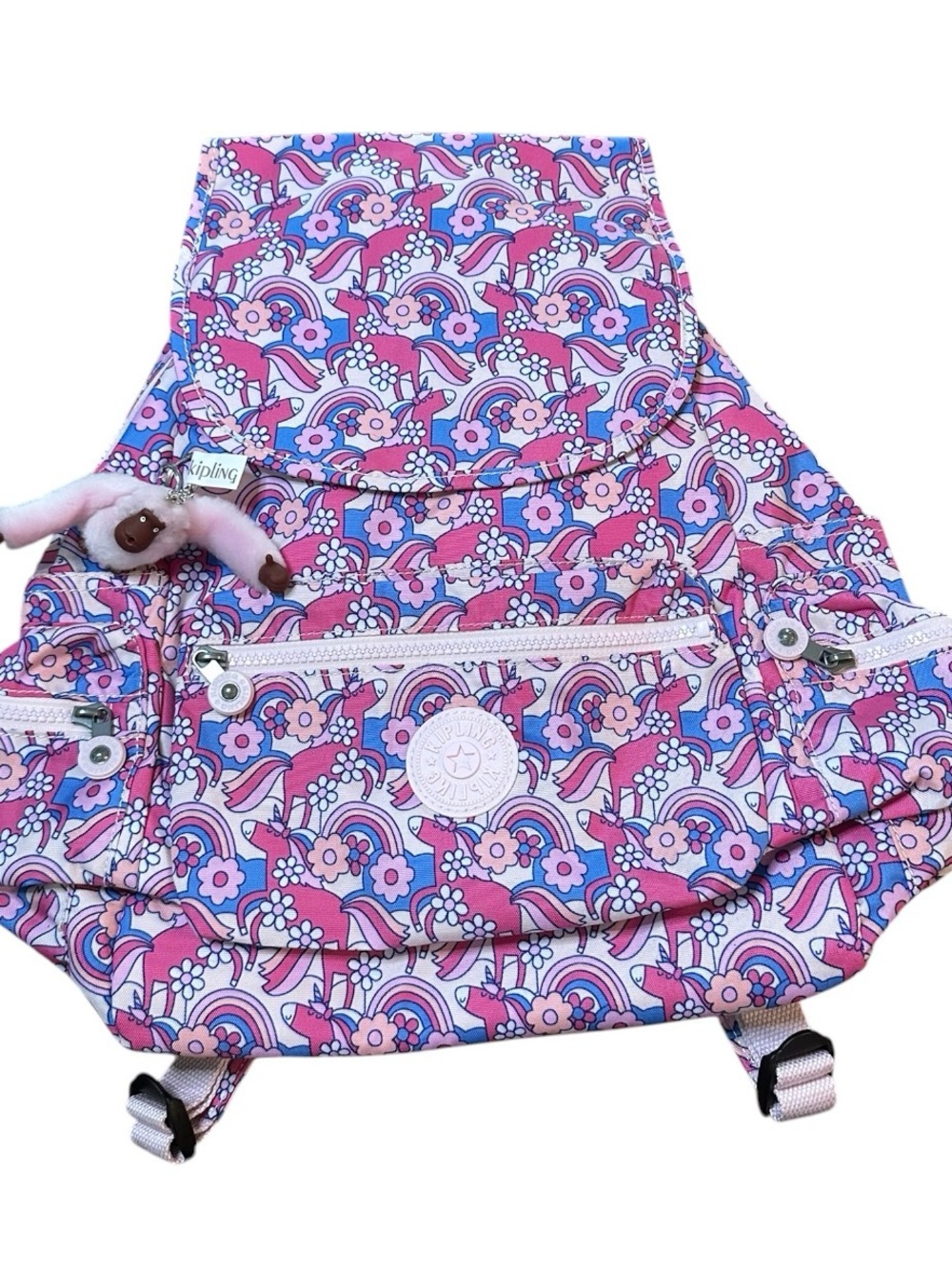 NWT Kipling Ezra Mystical Mane Unicorn Large Backpack